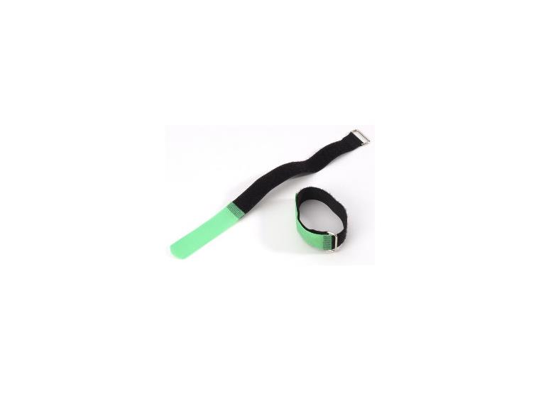 Adam Hall Accessories VR 1616 GRN - Hook and Loop Cable Tie